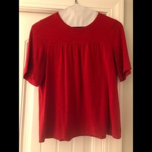 Lilla P red shirt size small